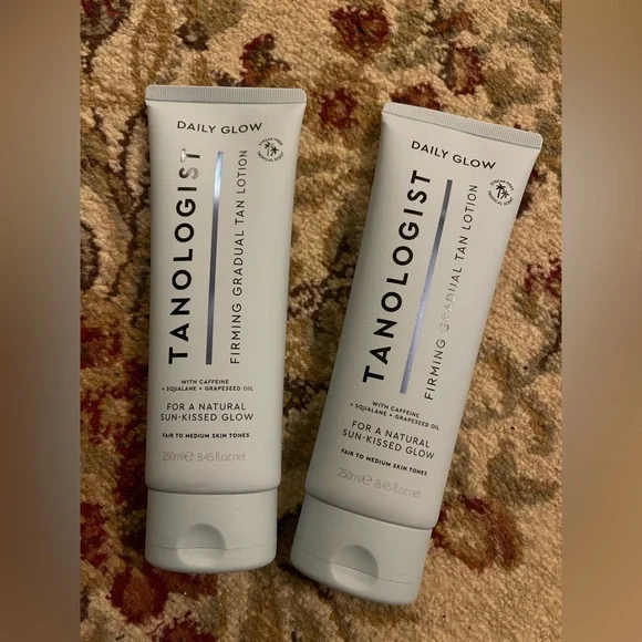 2 Pack Tanologist Daily Glow - Firming Gradual Tanning Lotion Fair to Medium - Picture 2 of 3